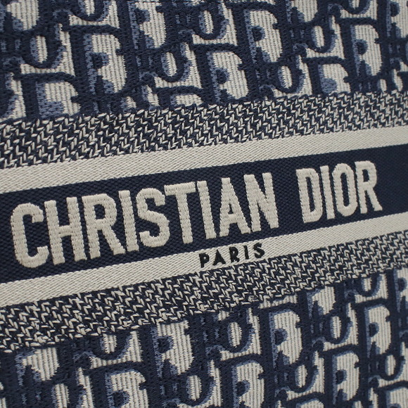 Dior Navy Bag Tote - Picture 1 of 5